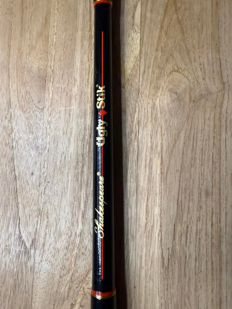 Shakespeare Ugly Stik, BWB 1160, 6'6",  Boat, Watersport en Boten, Hengelsport | Witvissen, Ophalen, Zo goed als nieuw, Overige typen