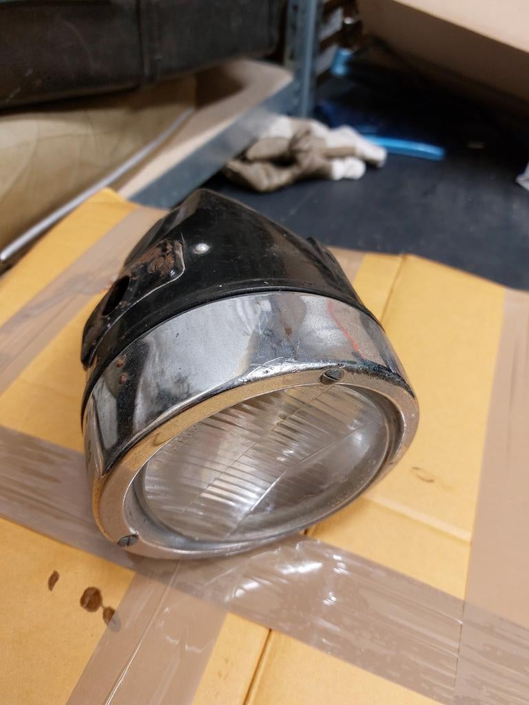 Jawa mustang koplamp, Ophalen of Verzenden, Gebruikt, Koplamp, Overige merken
