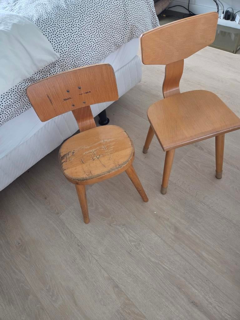 Twee kleuterstoeltjes, Kinderen en Baby's, Kinderkamer | Tafels en Stoelen, Ophalen, Stoel(en)