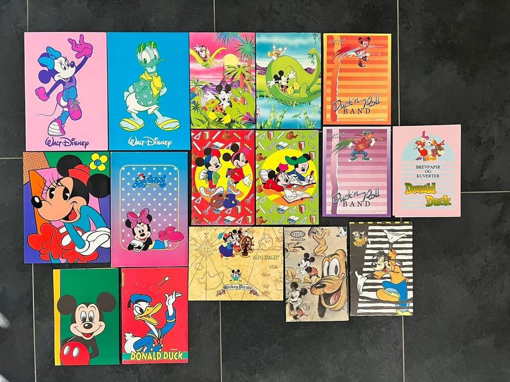 Disney stationerysets (briefpapier), Verzamelen, Disney, Beeldje of Figuurtje, Mickey Mouse, Verzenden
