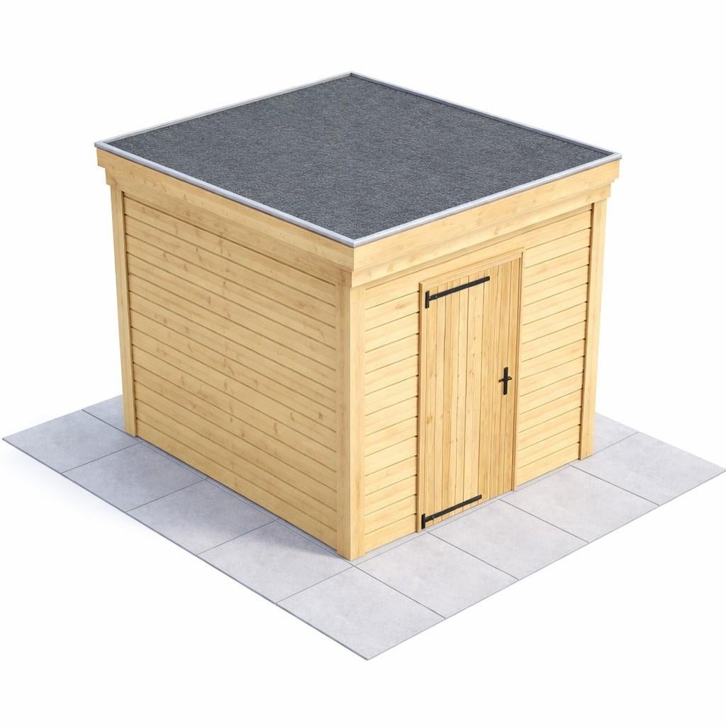 Douglas berging / opslag 2,5xmeter Incl. ALLES voor €2400,-, Tuin en Terras, Ophalen, Nieuw, Hout, Overige typen