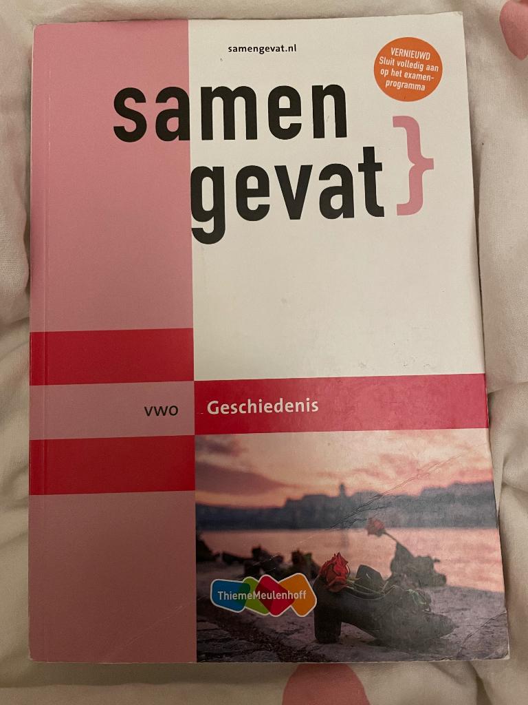 Geschiedenis samengevat VWO, Boeken, Schoolboeken, VWO, Geschiedenis, ThiemeMeulenhoff, Ophalen of Verzenden
