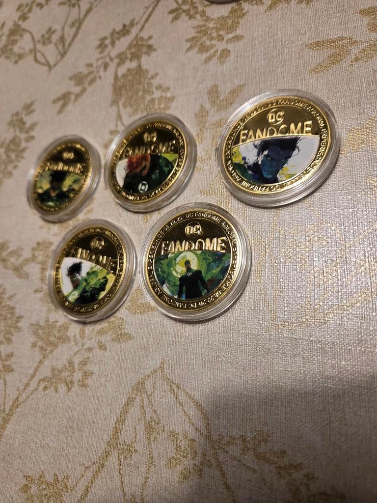 DC Fandome Verzamelmunten Set, Ophalen of Verzenden, Overige materialen