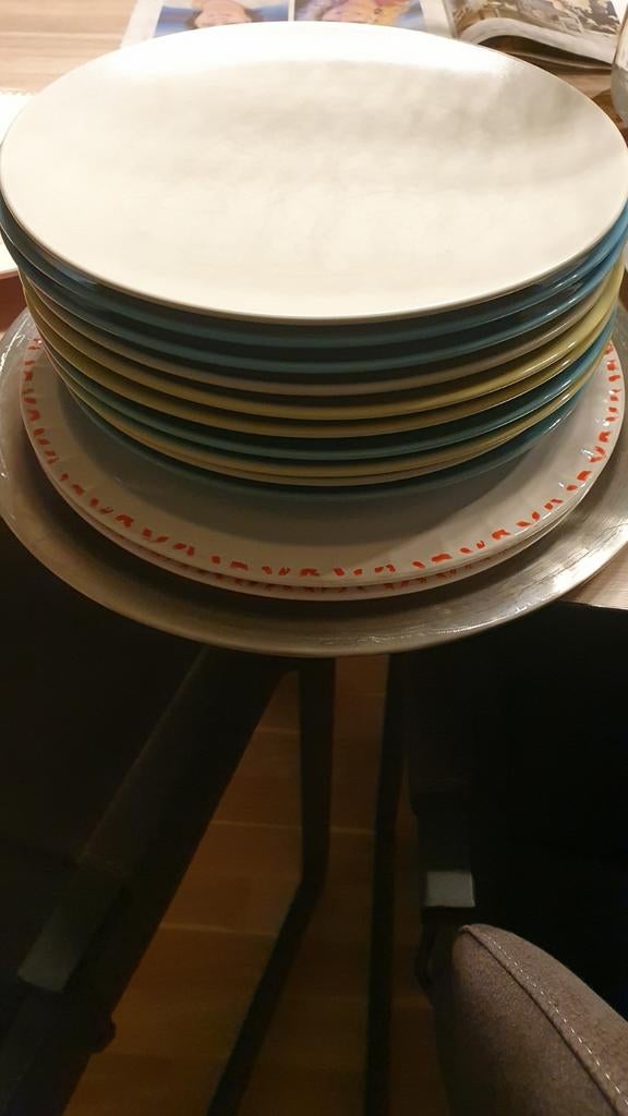 Ikea borden., Ophalen, Overige stijlen, Bord(en)