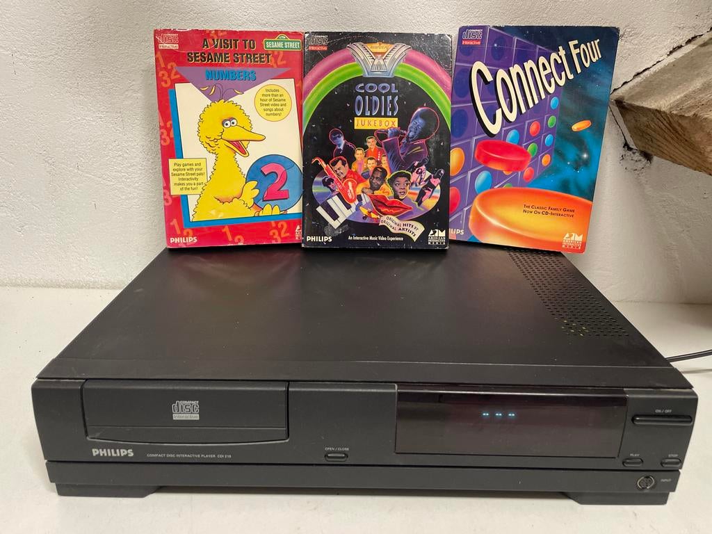 Philips CDI 210 Interactieve CD-speler, Ophalen of Verzenden, Gebruikt