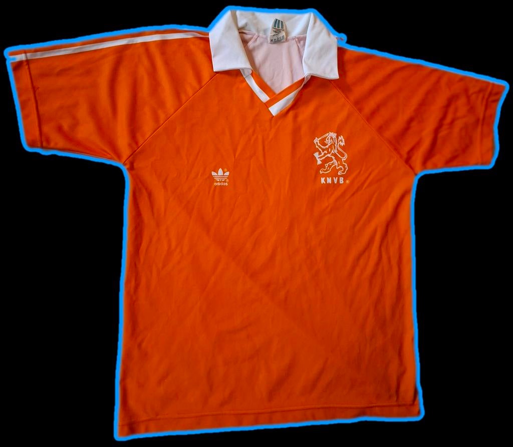 Vintage Nederlands Elftal Shirt 90-92 XS, Adidas, Overige typen, Oranje, Ophalen of Verzenden