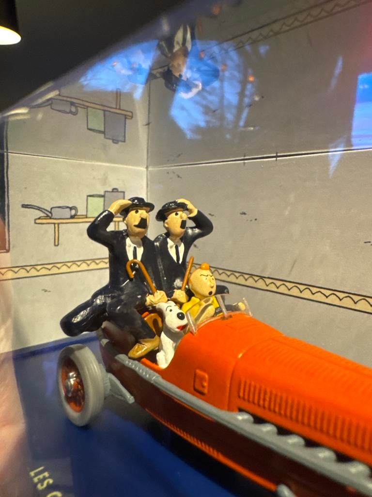 Kuifje diorama - De sigaren van de farao, Ophalen of Verzenden, Nieuw