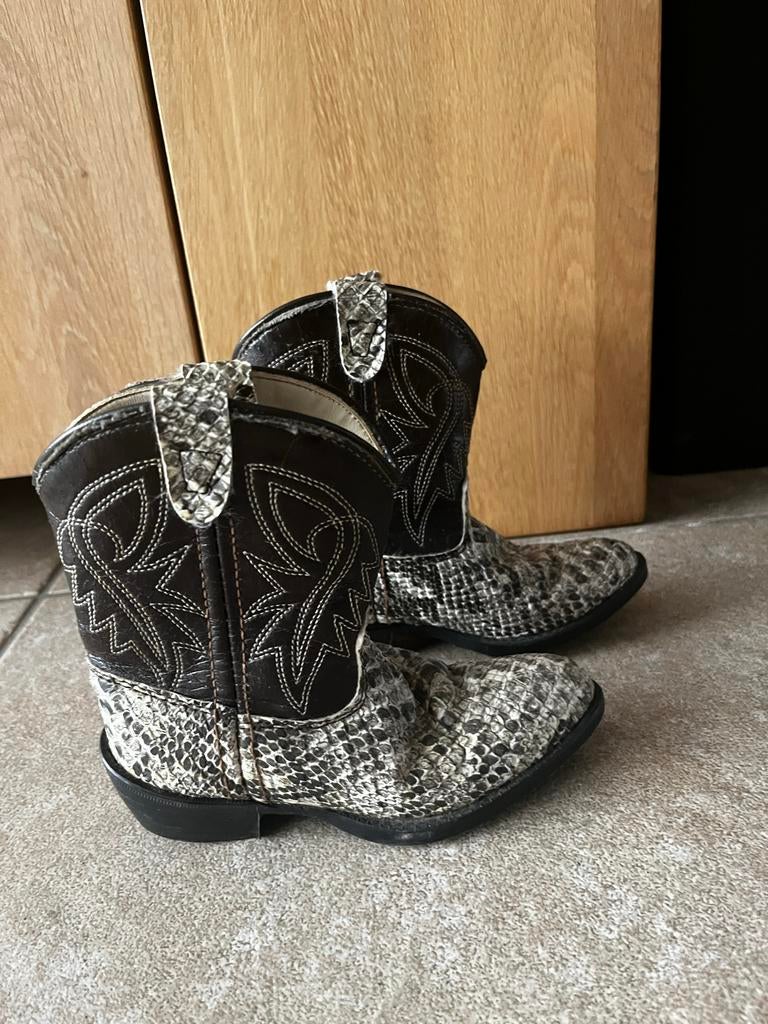 Stoere Cowboy Laarsjes Maat 22, Kinderen en Baby's, Ophalen, Gebruikt, Jongetje of Meisje, Laarsjes