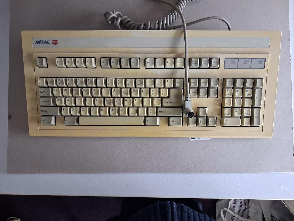 Mitac-Keyboard (QWERTY) oude pc's (PC/AT, DIN-5-plug), Ophalen, Overige merken