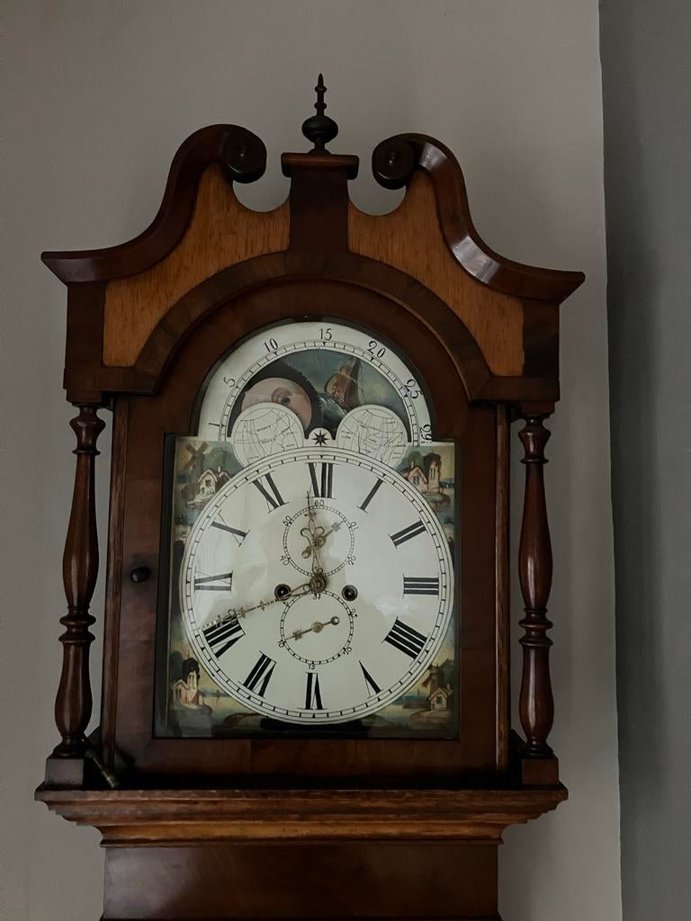 Antieke Staande Klok in Goede Staat, Antiek en Kunst, Antiek | Klokken, Ophalen