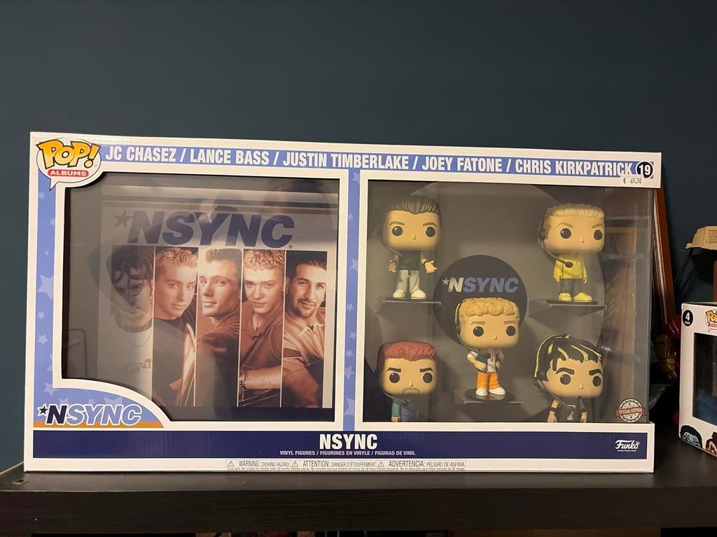 *NSYNC Funko Pop Albums - Limited Edition!, Ophalen of Verzenden, Zo goed als nieuw