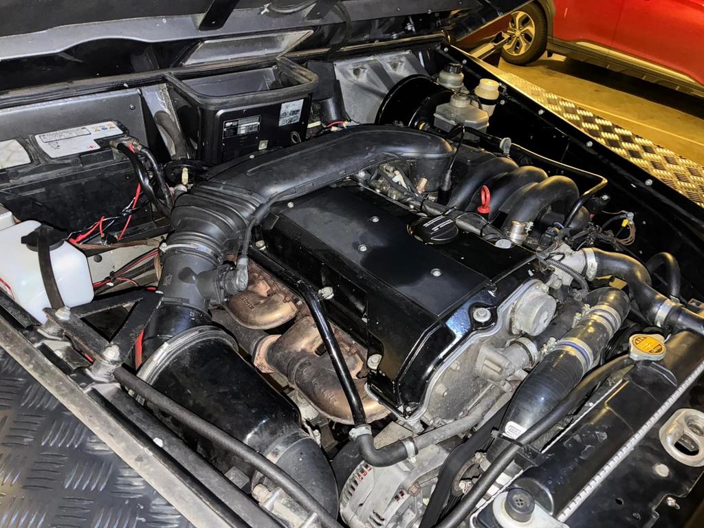 Mercedes M104 Motor + versnellingsbak compleet met ECU, Ophalen, Gebruikt, Mercedes-Benz