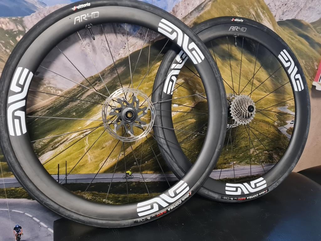 Nieuw!! De Enve AR40 carbon gravel race wielset, Nieuw, Ophalen, Wiel, X