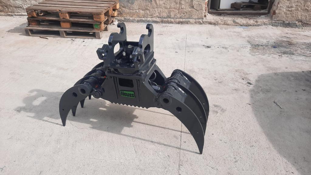 Boomgrijper/ Houtgrijper 3tn graafmachine HEUSS  NIEUW!, Ophalen of Verzenden, Graafmachine