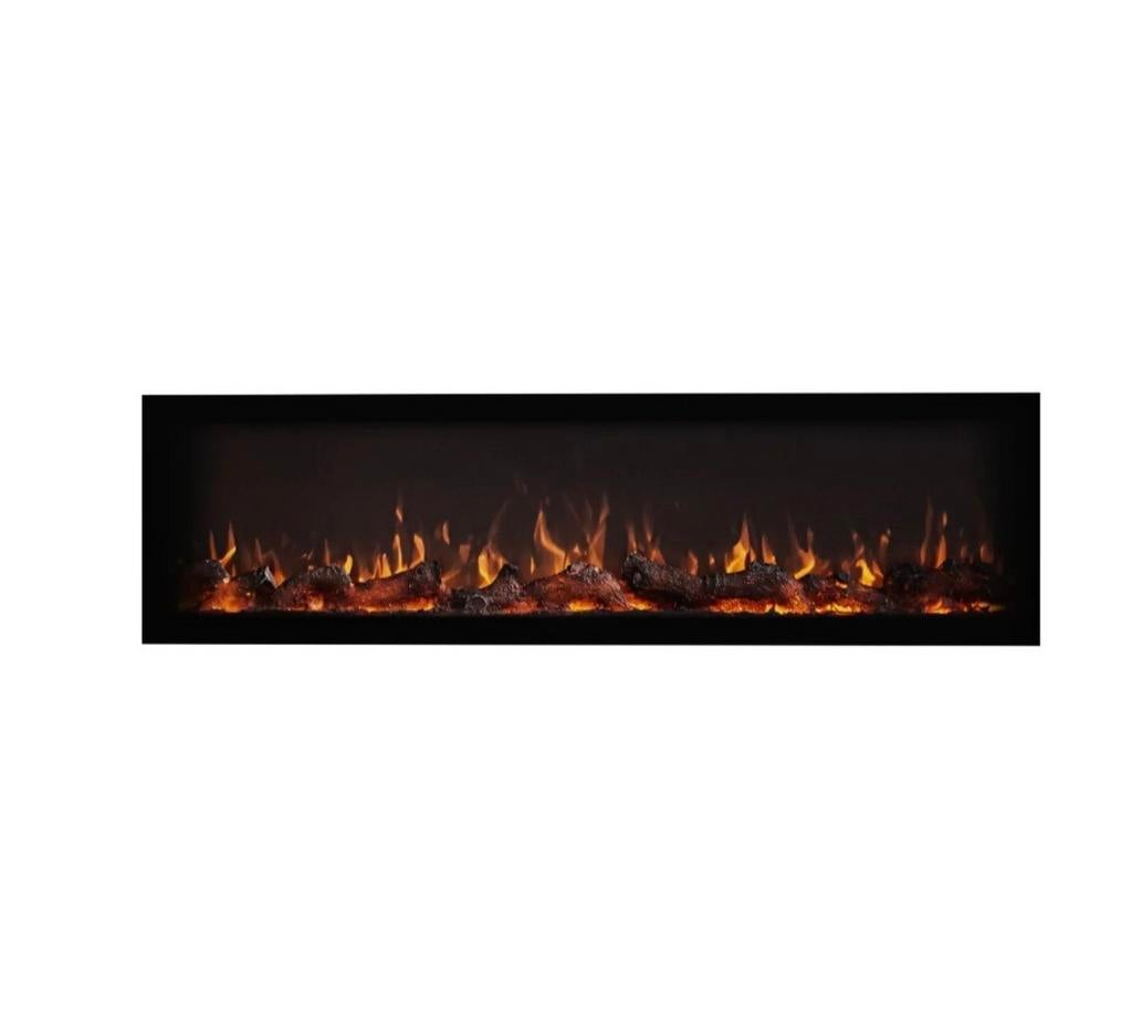 Sfeerhaard Monaco 128 cm met afstandsbediening, Huis en Inrichting, Ophalen of Verzenden, Zo goed als nieuw, Elektrisch, Overige soorten