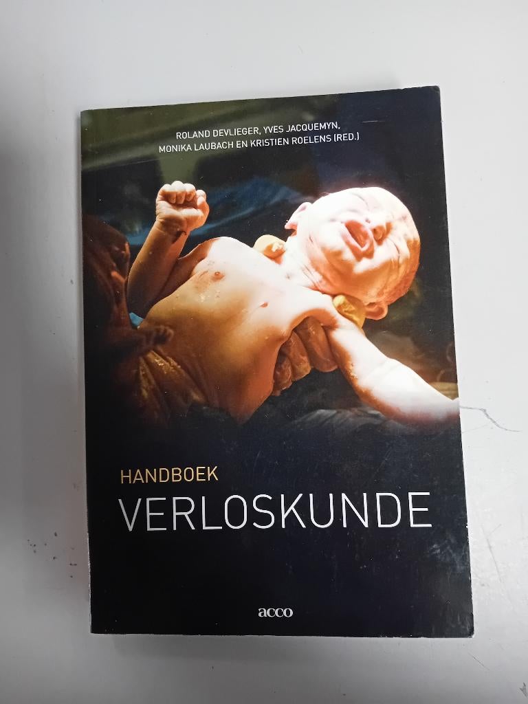 verloskunde handboek, Diverse auteurs, Zo goed als nieuw, Beta, HBO
