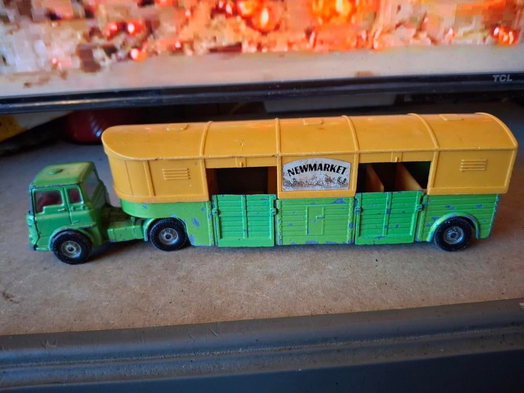 Corgi Major Toys Bedford TK Paardentransporter, Ophalen of Verzenden, Gebruikt, Overige merken