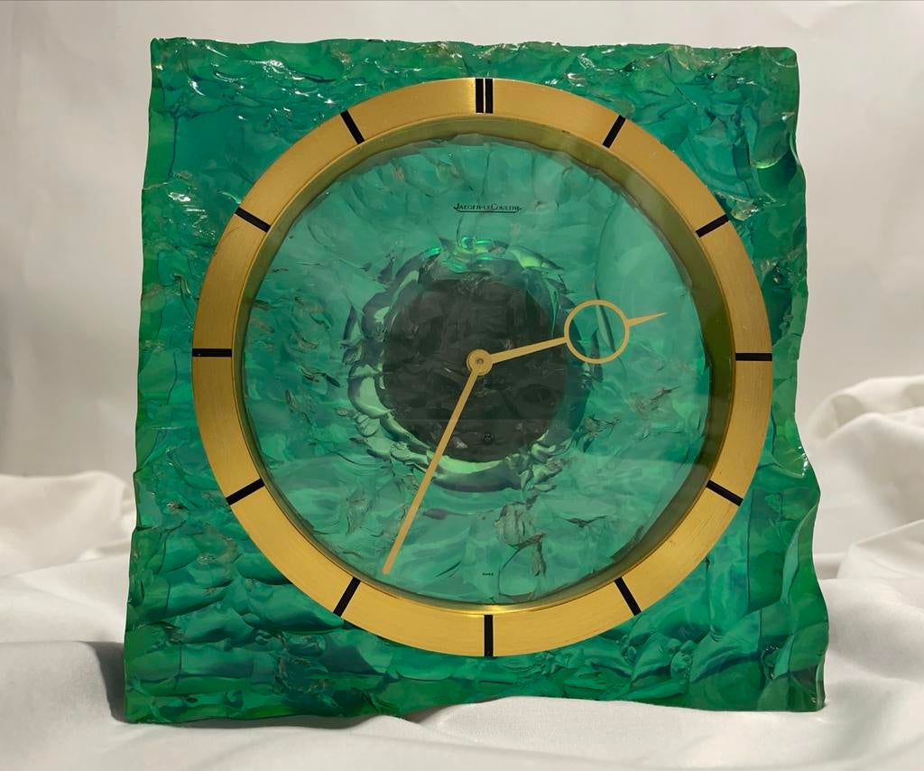 Bureauklok van Jaeger-LeCoultre, Antiek en Kunst, Antiek | Klokken, Ophalen of Verzenden