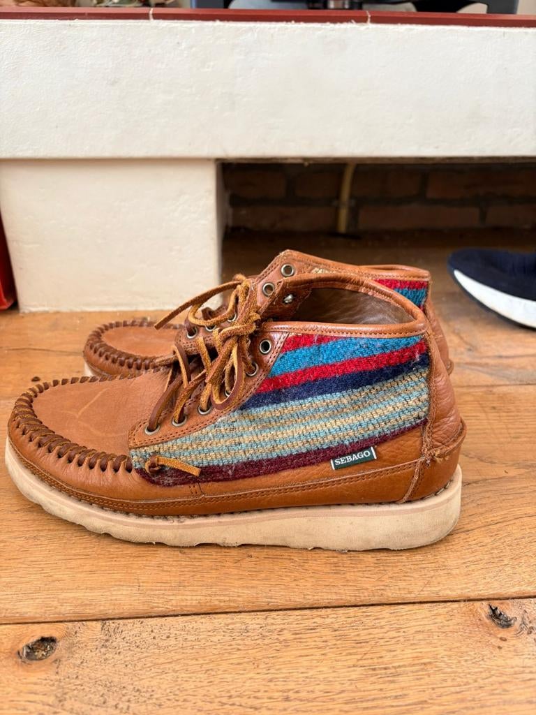 Sebago x Pendleton maat 44, Bruin, Boots, Ophalen of Verzenden, Zo goed als nieuw