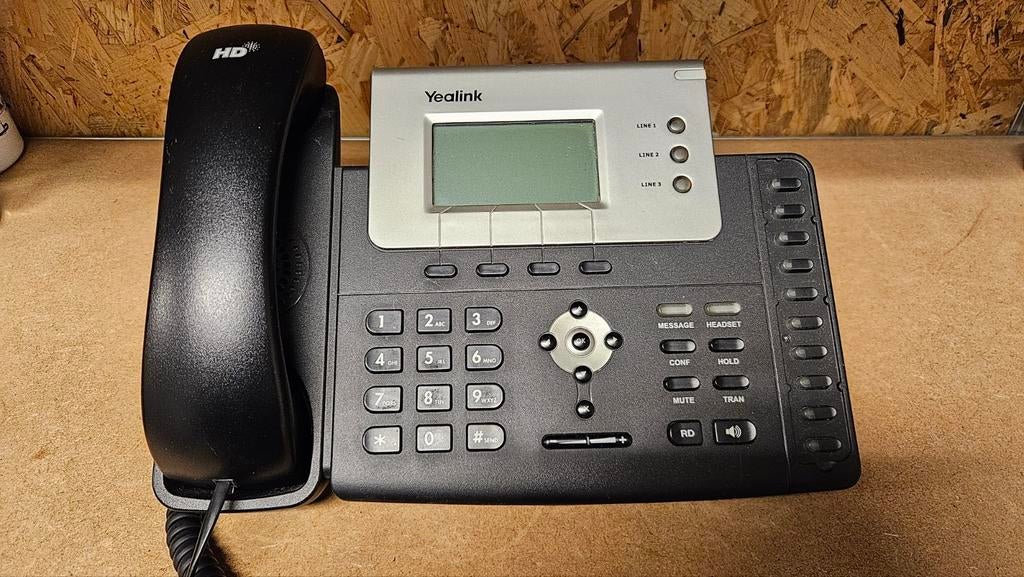 Yealink IP Telefoon - Uitstekende conditie, 1 handset, Yealink, China, Ophalen of Verzenden, Zo goed als nieuw