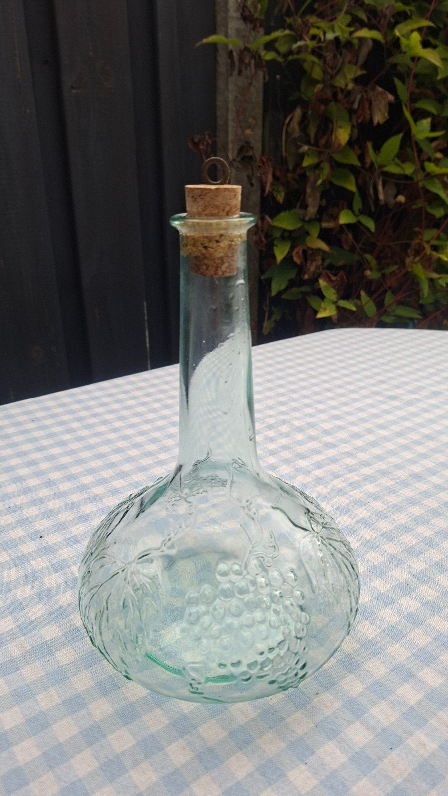 Vintage Italiaanse Glazen Karaf Bormioli Rocco, Ophalen of Verzenden