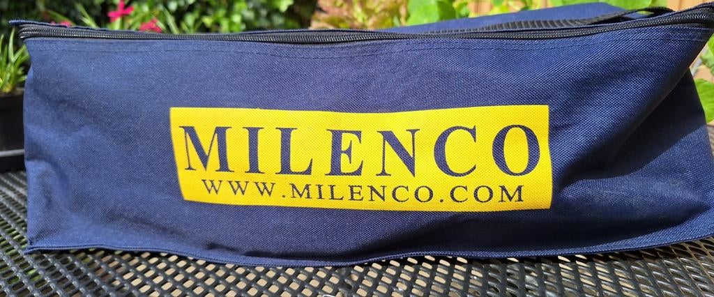 Milenco caravanspiegels in draagtas, Ophalen of Verzenden, Gebruikt