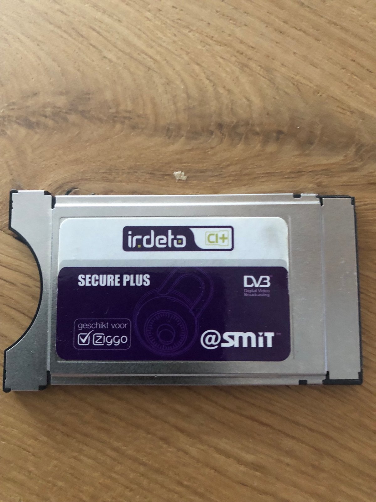 Irdeto CI+ Secure Plus module voor Ziggo, Audio, Tv en Foto, Decoders en Harddiskrecorders, Ophalen of Verzenden, Gebruikt, Decoder