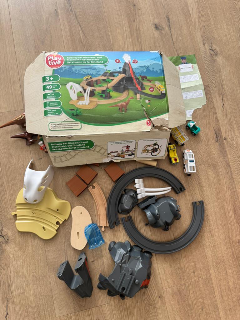 Playtive dino trein baan, Ophalen, Gebruikt, Jongen of Meisje