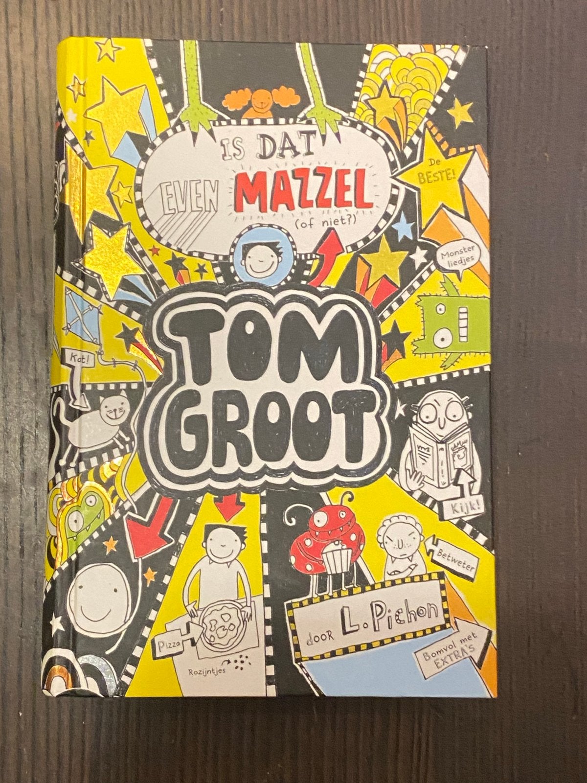 Tom Groot: Is dat even mazzel (of niet?) - Kinderboek, Ophalen of Verzenden, Zo goed als nieuw, Fictie