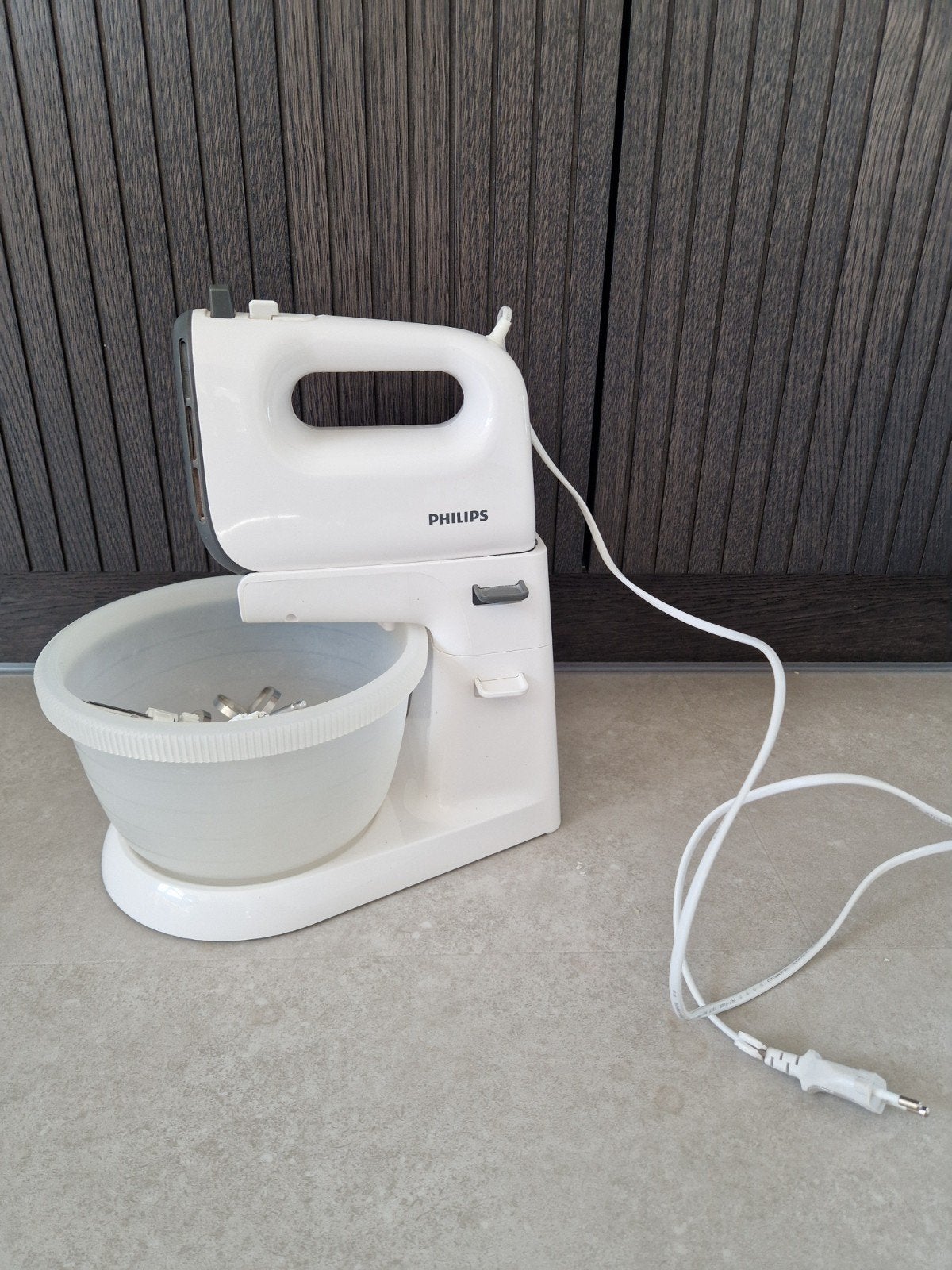 Philips Mixer met kom - Handig en efficiënt, Witgoed en Apparatuur, Keukenmixers, 2 tot 3 liter, Ophalen of Verzenden, Gebruikt