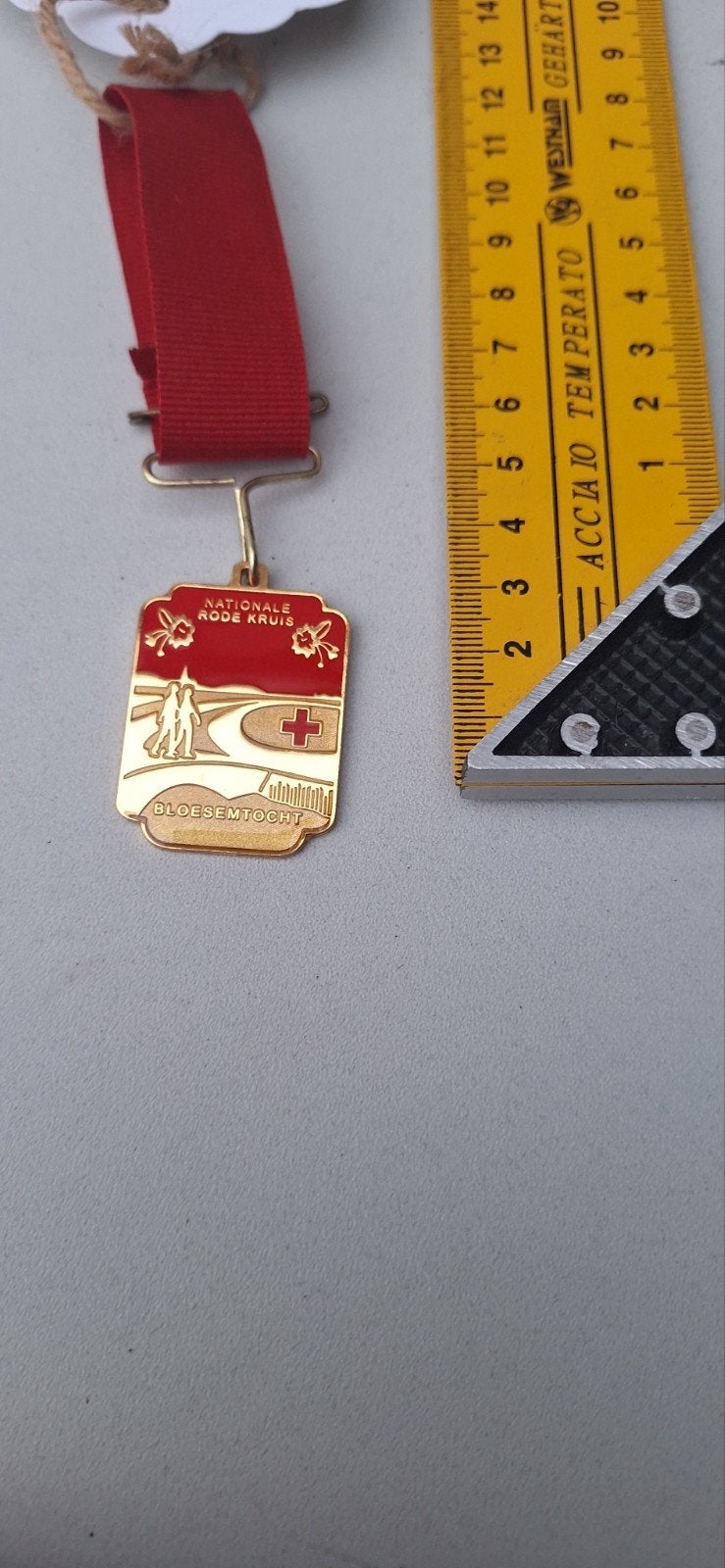 Rode kruis bloesemtocht medaille (25.1), Ophalen of Verzenden, Overige materialen