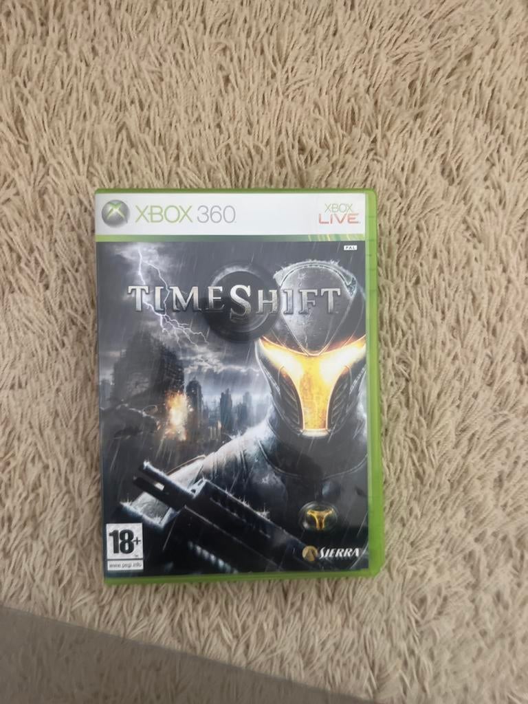 Timeshift Xbox 360 - Sci-fi Shooter met Tijdmanipulatie, Online, Gebruikt, Vanaf 18 jaar, Shooter