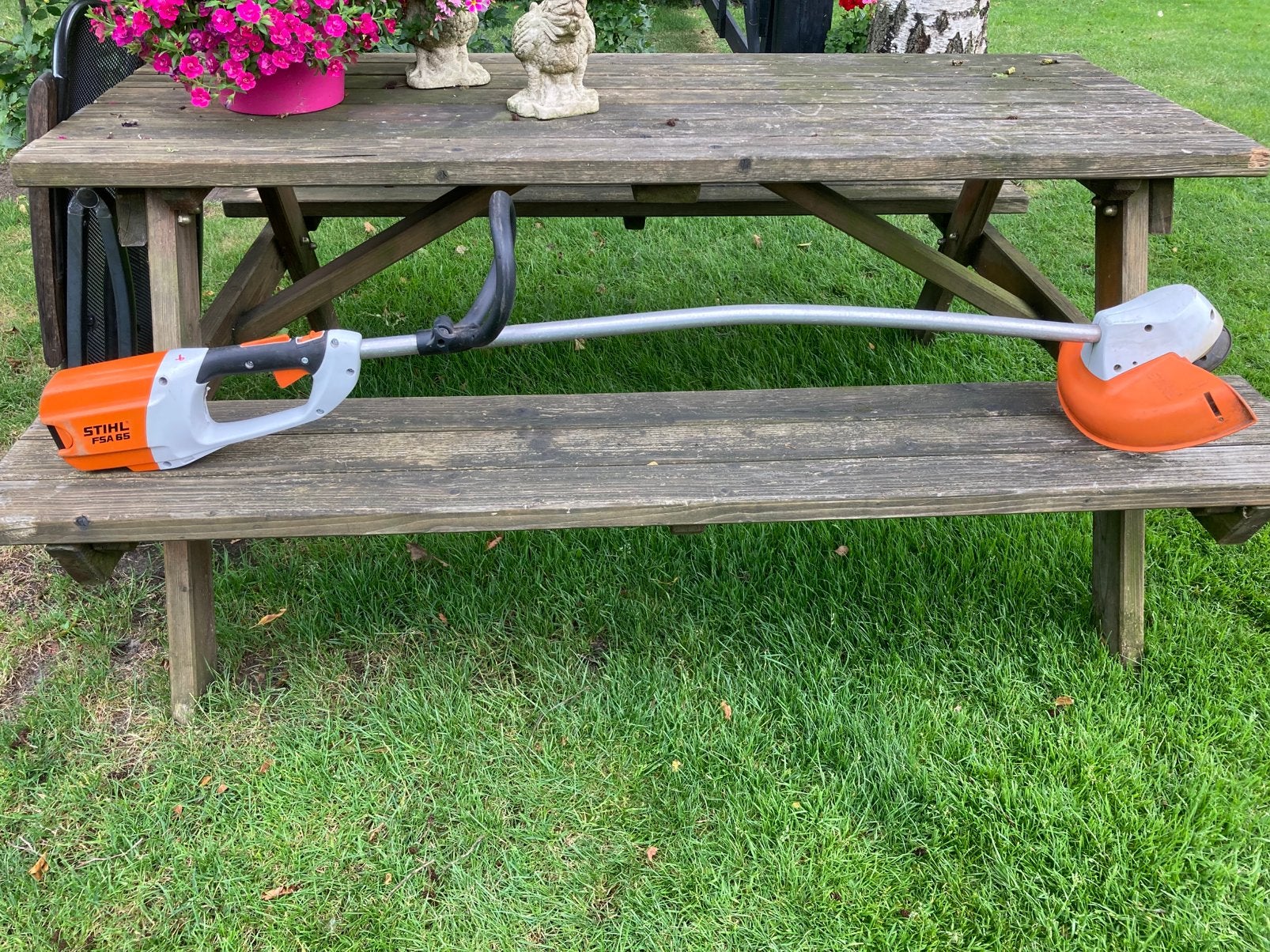 Stihl fsa 65 strimmer, bosmaaier, Ophalen, Zo goed als nieuw, Benzine