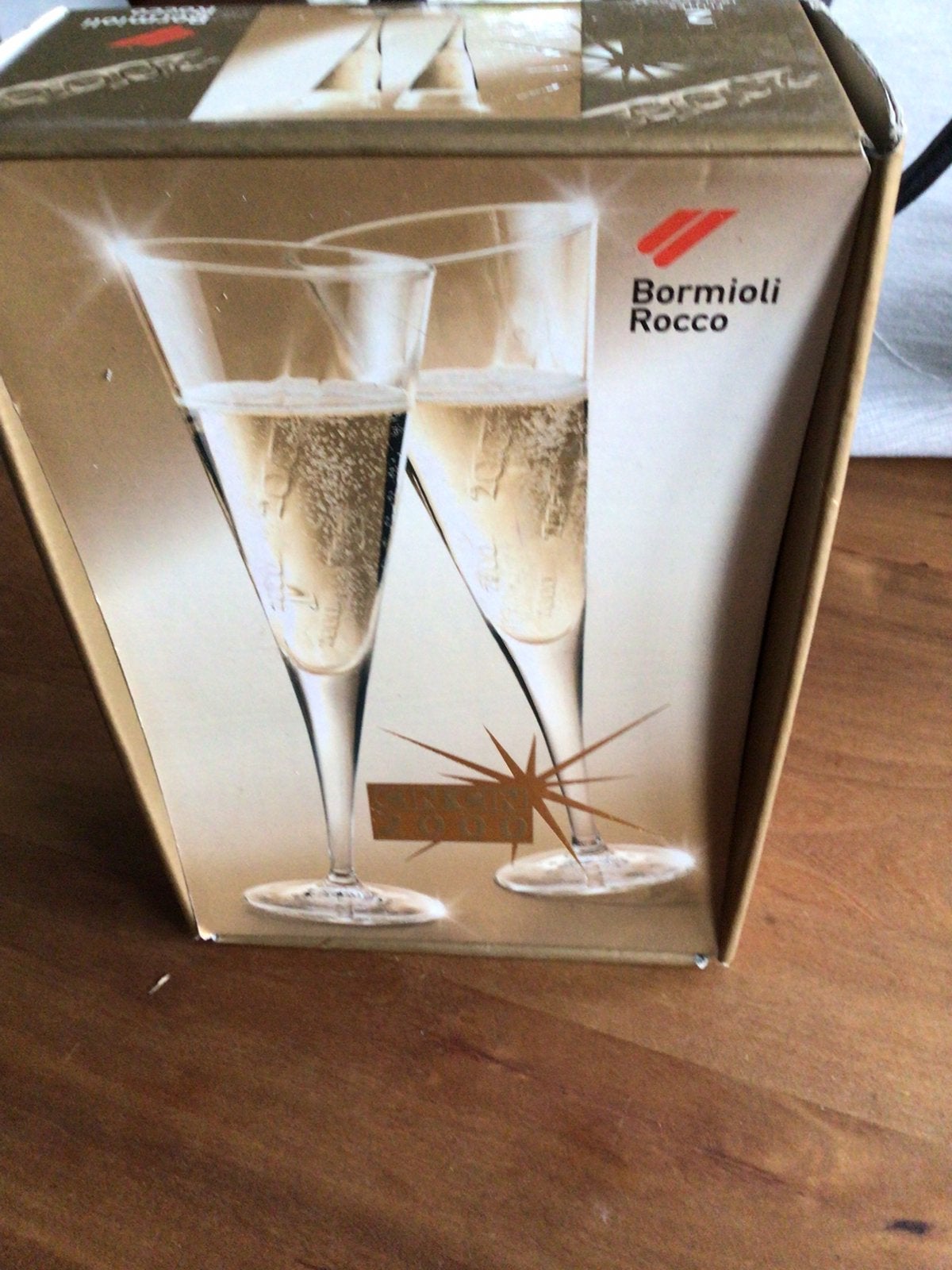 2 champagneflutes, Verzamelen, Glas en Borrelglaasjes, Ophalen, Nieuw, Overige typen