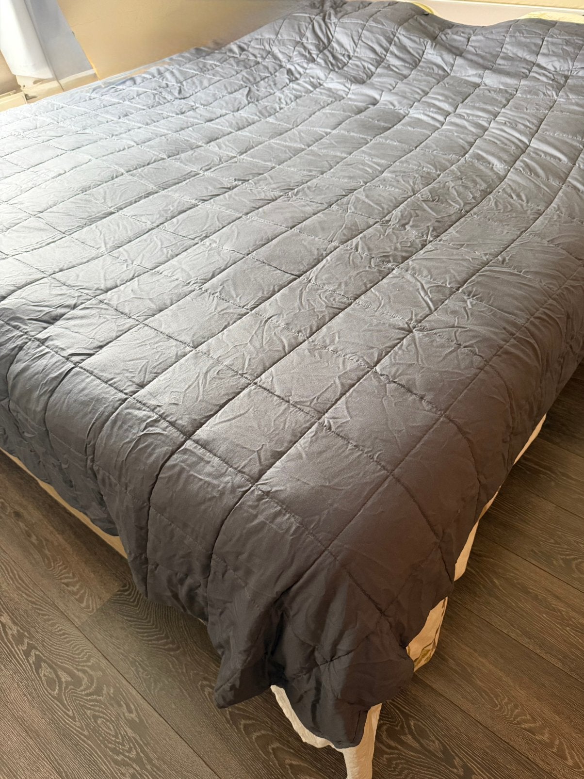 Otazy Verzwaringsdeken 13,5 kg - 220 x 240 cm - Grijs, Ophalen, Dekbedovertrek, Katoen, Tweepersoons