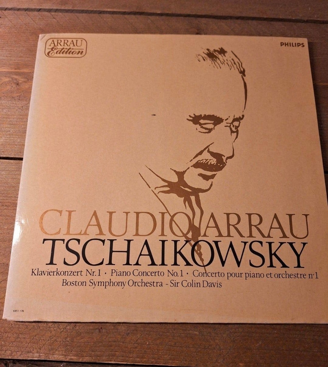 Tsjaikovski Pianoconcert Nr. 1 - Arrau/Boston SO/Davis LP, Ophalen of Verzenden