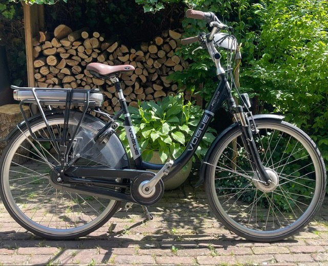 E-Bike Vogue Premium, Fietsen en Brommers, Elektrische fietsen, Gebruikt, 51 tot 55 cm, 30 tot 50 km per accu, Ophalen
