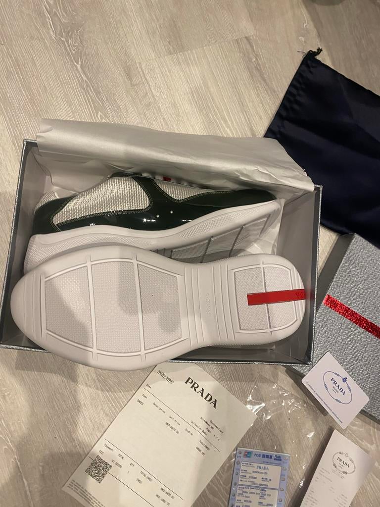 Prada Cup Sneakers Maat 45 - Gloednieuw, Verzenden, Nieuw, Overige kleuren, Sneakers of Gympen