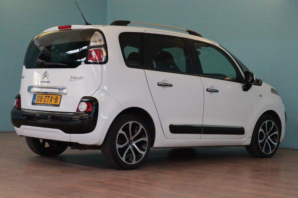 Citroën C3 Picasso 1.6 VTi Exclusive Automaat | NAVI | CLIM, Auto's, Citroën, Euro 5, Gebruikt, 4 cilinders, Wit