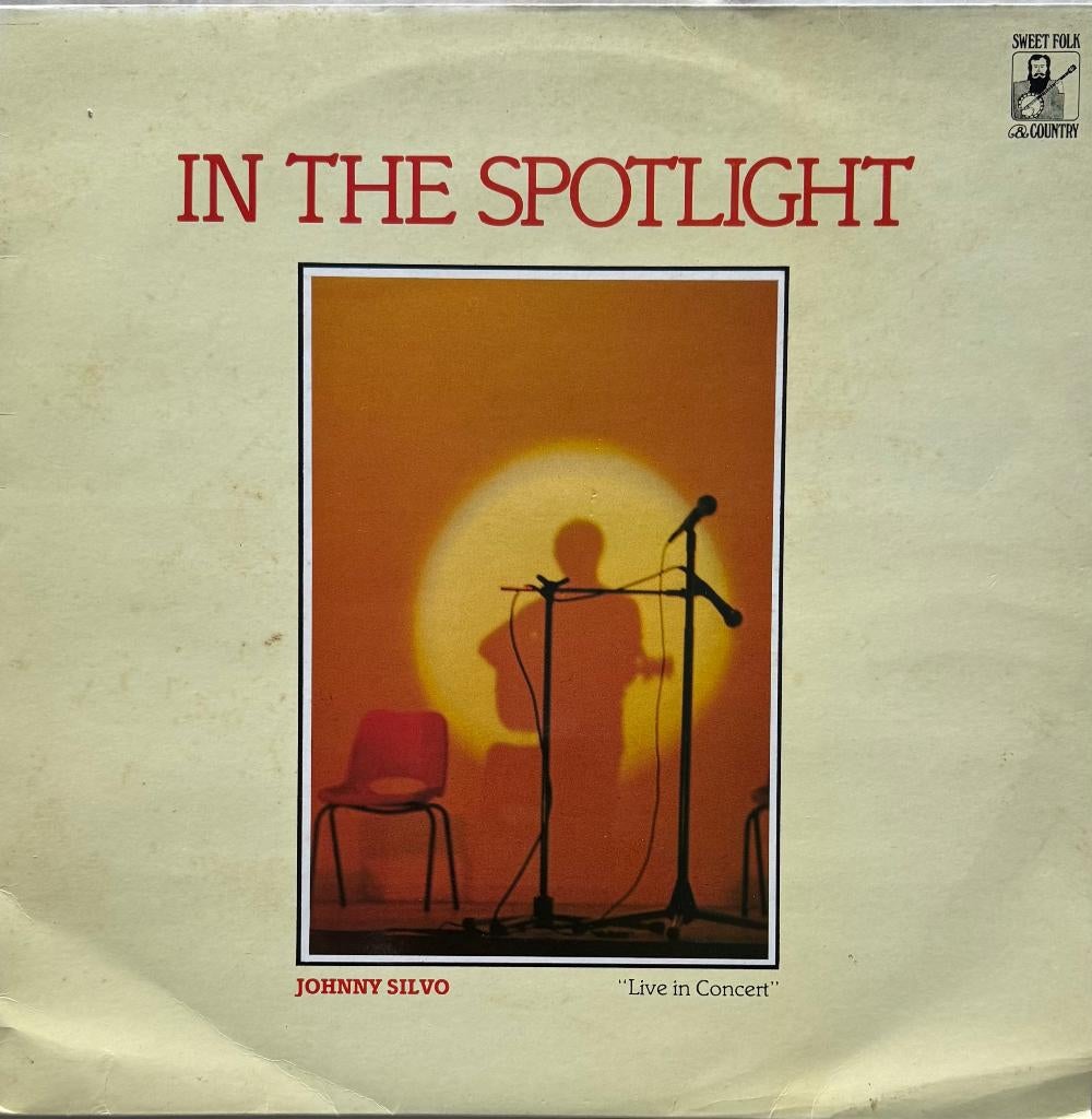 Johnny Silvo - In The Spotlight, Beschermende buitenhoes, Ophalen of Verzenden, Gebruikt, 12 inch