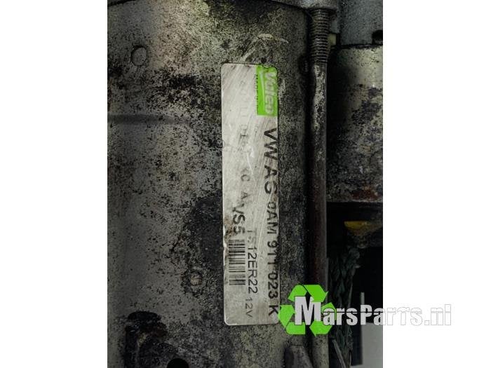 Startmotor van een Volkswagen Polo, Gebruikt, -, Volkswagen, -