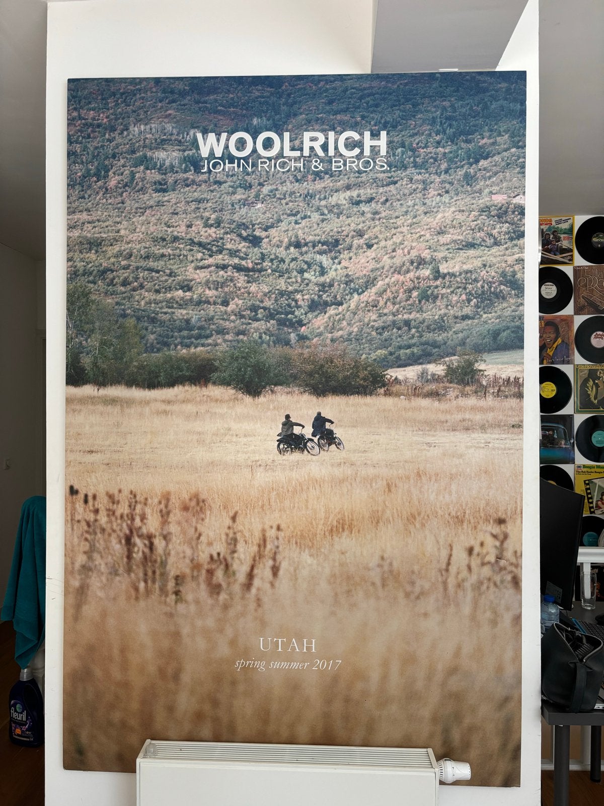 Grote Woolrich Utah poster - Spring Summer 2017, Ophalen, Deurposter of groter, Overige onderwerpen, Rechthoekig Staand
