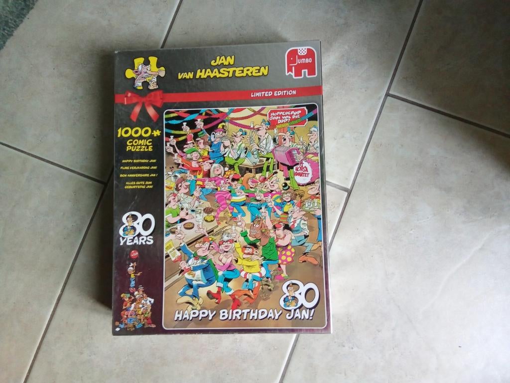 Jan van Haasteren, Ophalen, 500 t/m 1500 stukjes, Zo goed als nieuw