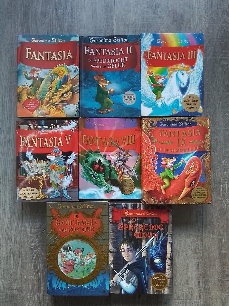 Geronimo stilton boeken, Boeken, Ophalen of Verzenden, Zo goed als nieuw