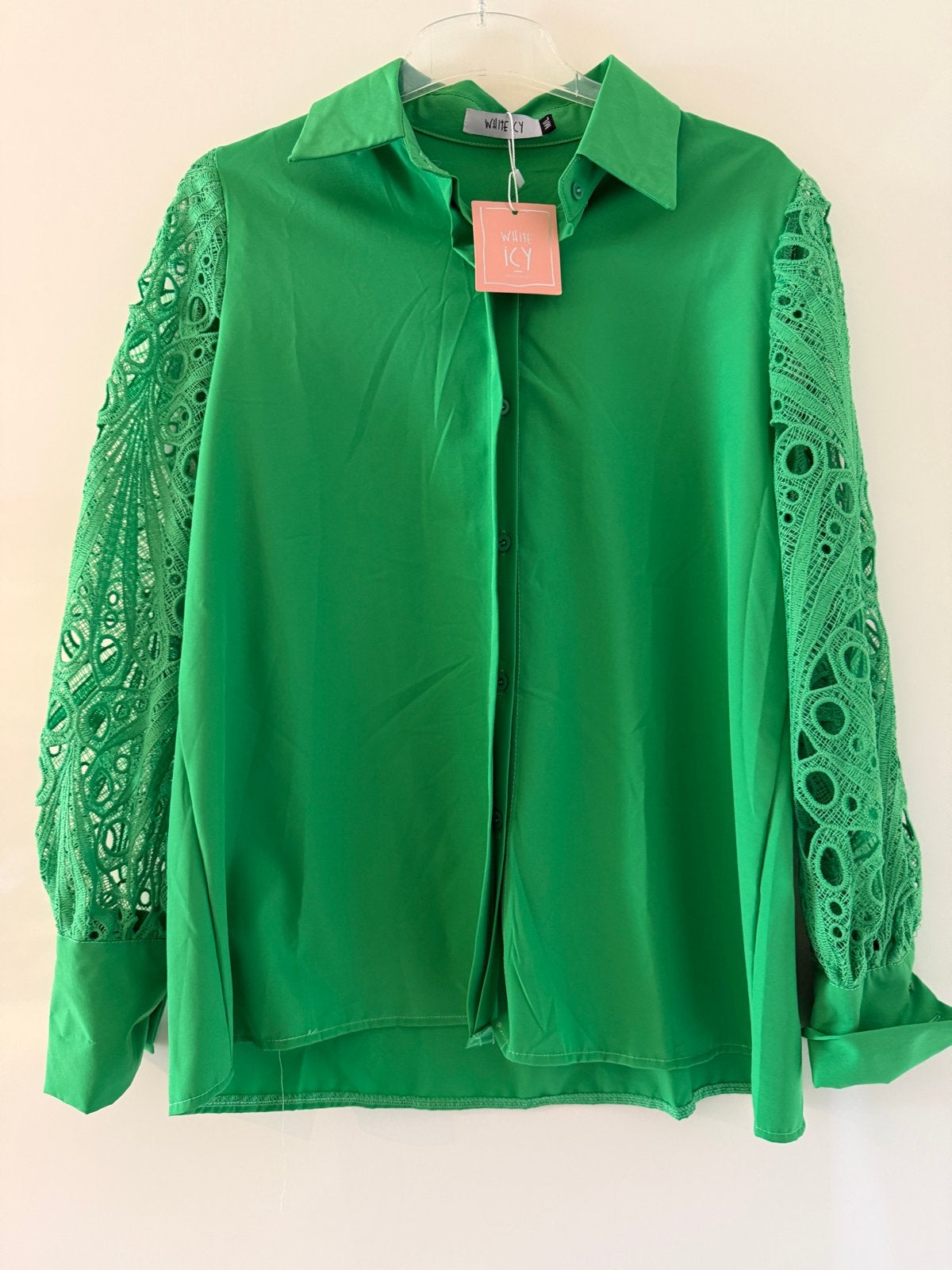 White Icy maat M/L nieuw, Ophalen of Verzenden, Nieuw, Maat 38/40 (M), Groen
