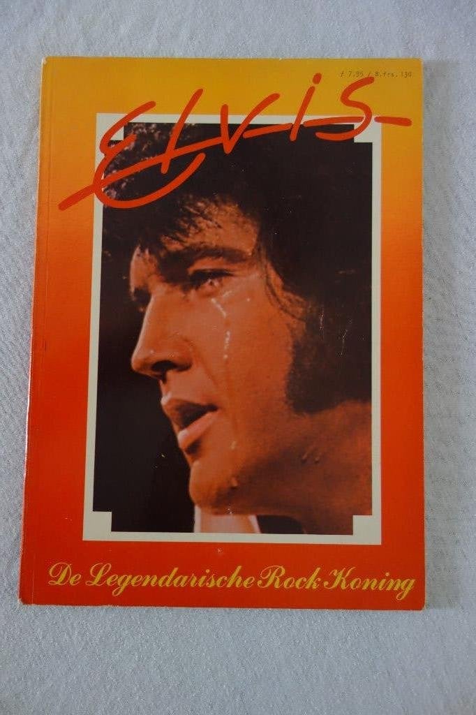 Blad Elvis Presley, legendarische rock koning, Ophalen of Verzenden, Zo goed als nieuw, Boek, Tijdschrift of Artikel