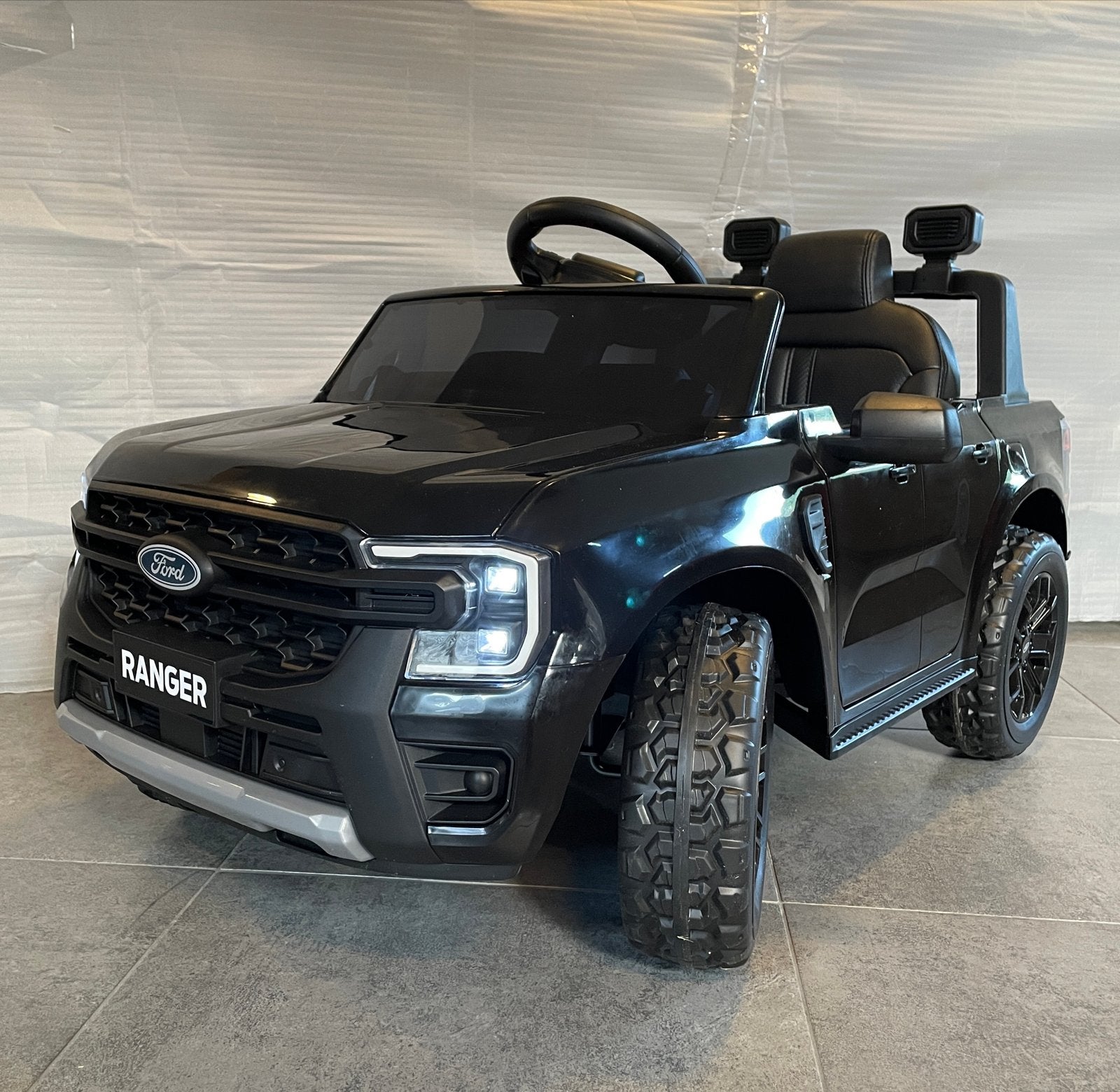 Elektrische kinderauto Ford Ranger Wildtrak 12V - Zwart, KidsCar.nl, Nieuw, Info@kidsCar.nl, Rietstraat 2E , Weert