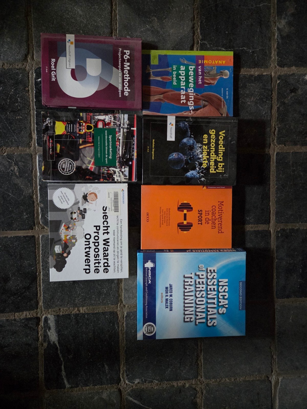 Sportkunde boeken, HBO, Boeken, Gelezen, Verzenden, HBO, Roel Grit, Jared W. Coburn, Moh H. Malek