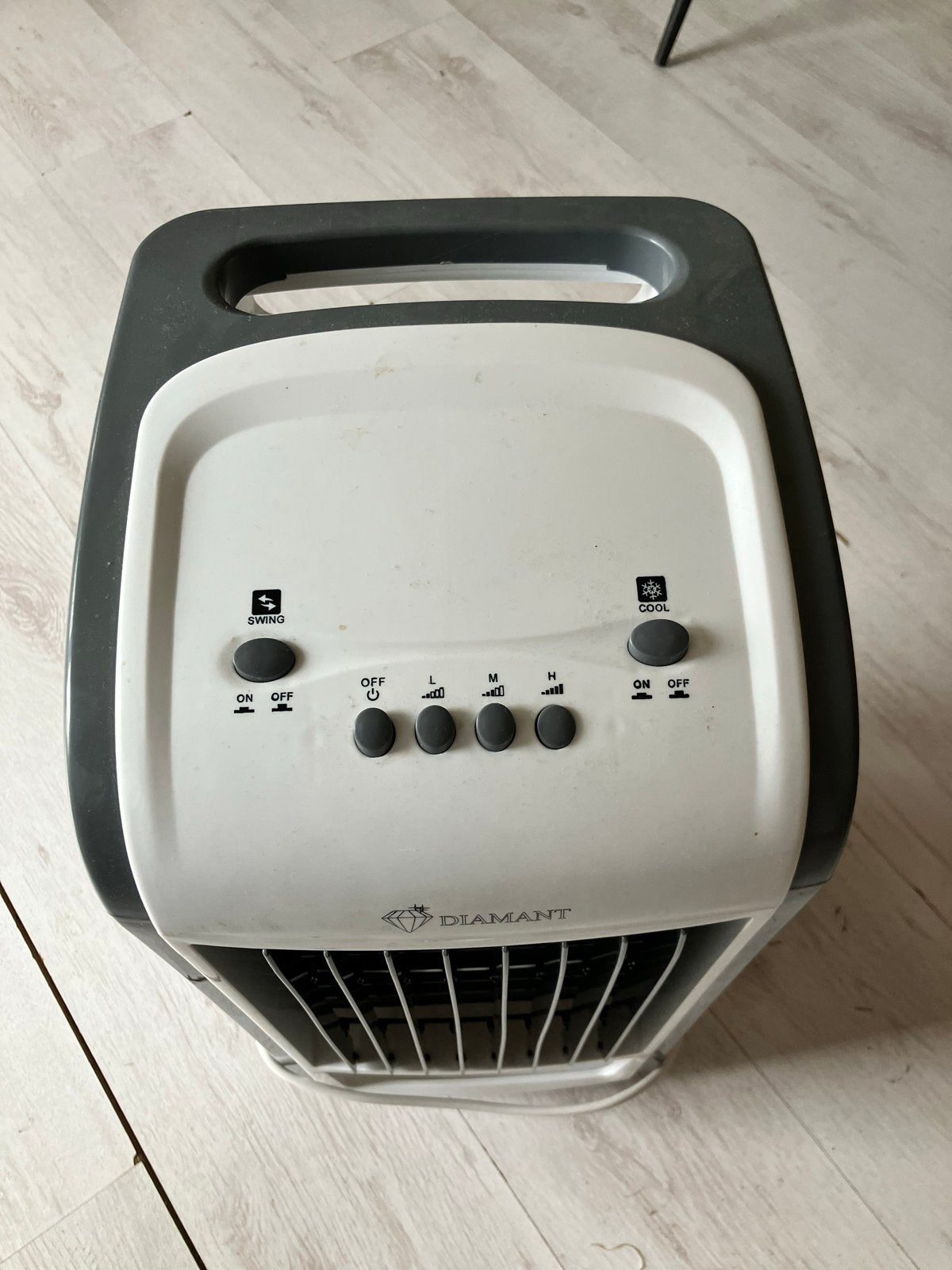 Mobiele Airco/Luchtkoeler, Ophalen, Minder dan 60 m³, 3 snelheden of meer, Zo goed als nieuw