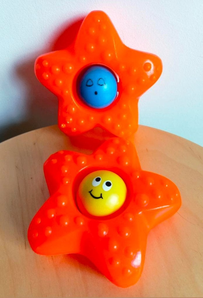 Vintage Fisher Price badspeelgoed/Sandy Starfish/no. 623, Ophalen of Verzenden, Gebruikt, Overige typen